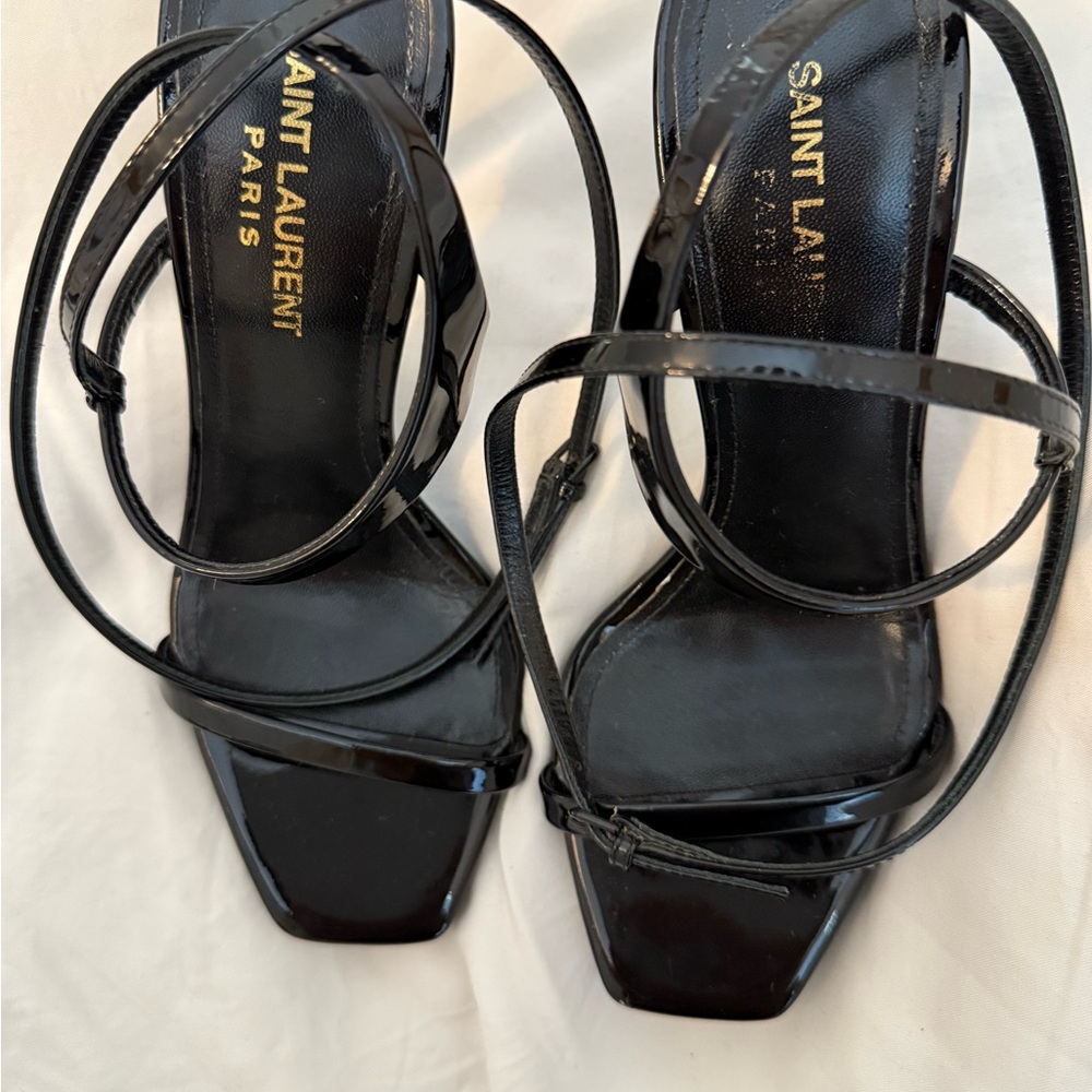 Saint Laurent Black Women's Sandals - Picture 4 of 7